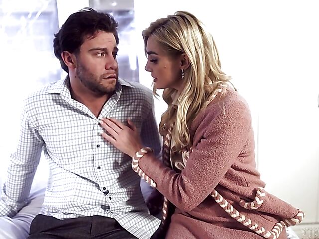 Hot sex without condom with beautiful Kenzie Anne