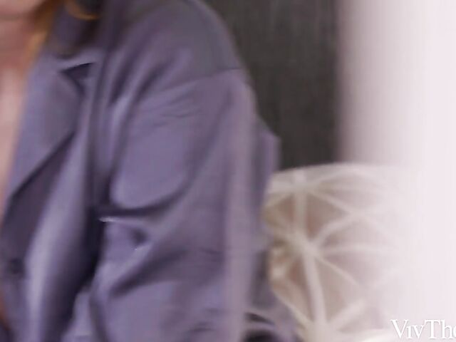 Three lesbians in bed featuring Sata Jones, Ophelia Dust, and Purr Simona