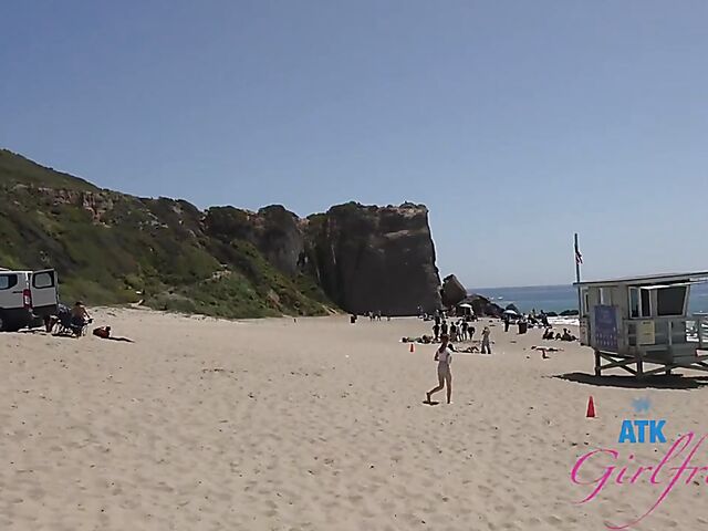 Bella Luna is your new ATK girlfriend with natural pierced tits