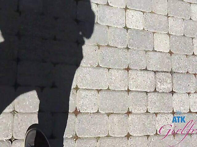 Bella Luna is your new ATK girlfriend with natural pierced tits