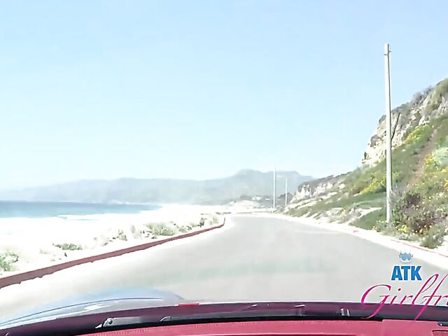 Bella Luna is your new ATK girlfriend with natural pierced tits