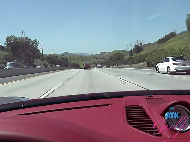 Bella Luna is your new ATK girlfriend with natural pierced tits