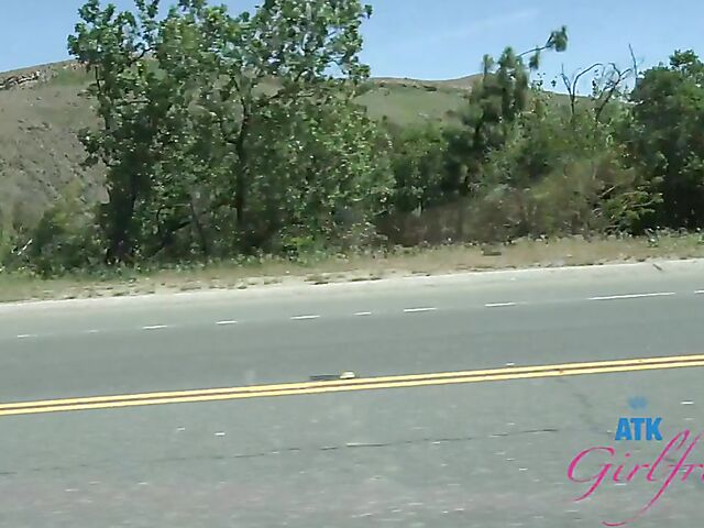 Bella Luna is your new ATK girlfriend with natural pierced tits