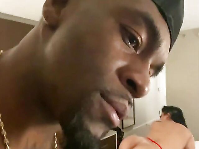 Huge tits interracial porn with Rome Major and busty Brazilian MILF Jaylene Rio