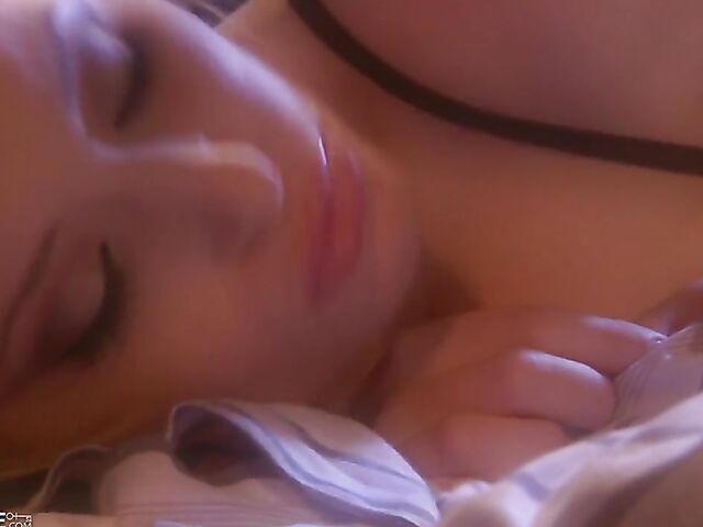 Midnight fuck with his new sex kitten Aiden Starr