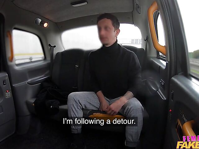 Taxi sex with hot big tits driver Sofia Lee