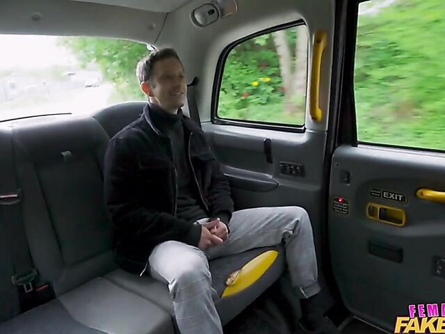 Taxi sex with hot big tits driver Sofia Lee