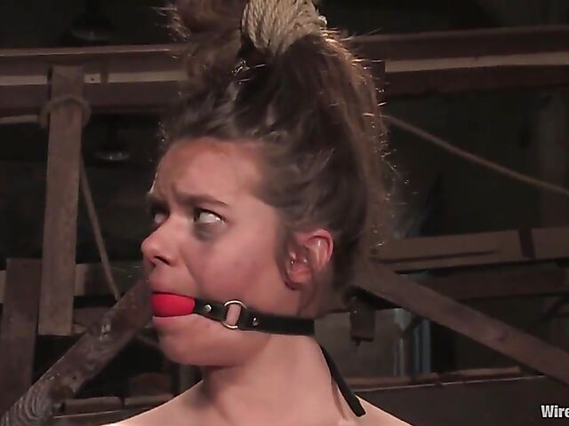 BDSM lesbian strapon threesome with Harmony, Annette Schwarz and Devaun