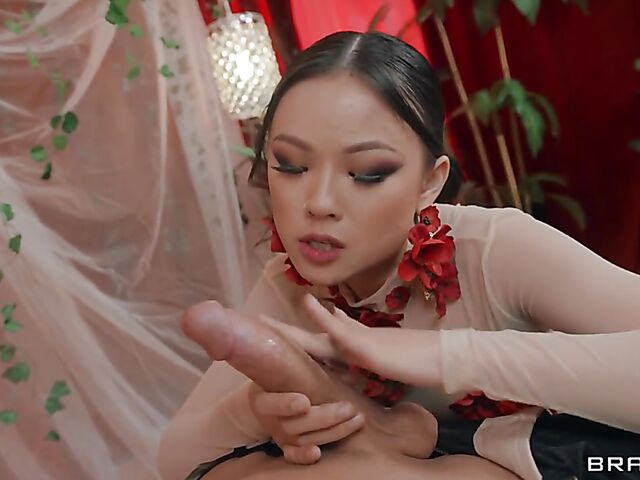 Lured by petite asian beauty goddess Lulu Chu