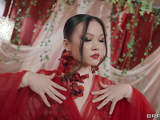 Lured by petite asian beauty goddess Lulu Chu