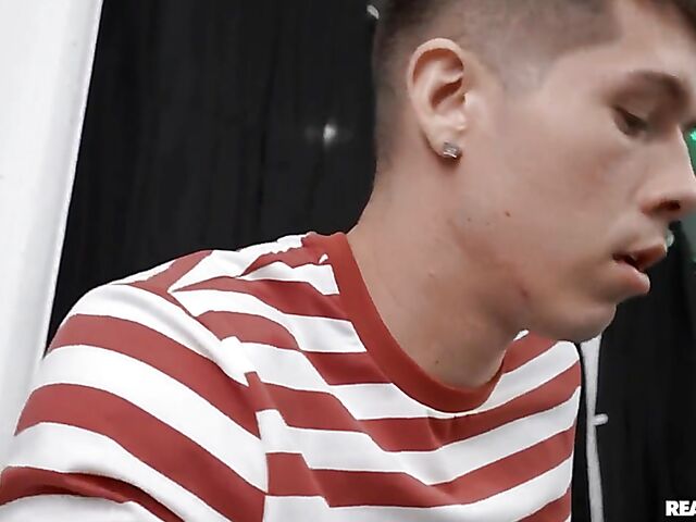 Lesbian scissoring and pussy licking in the laundry room with Lake Blossom, Clara Trinity and Leila Larocco