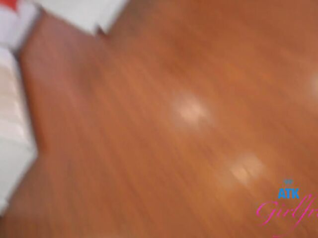 Blonde Kay Lovely gets her tight shaved pussy creamed POV style