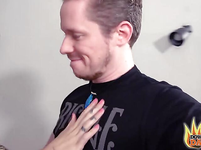 Nelly Kent - Brunette with natural tits POV fuck date