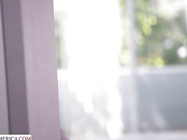 London River - Big tits MILF seduces boy