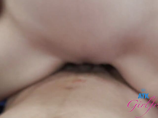 Skirt sex POV with smoking schoolgirl Corra Cox