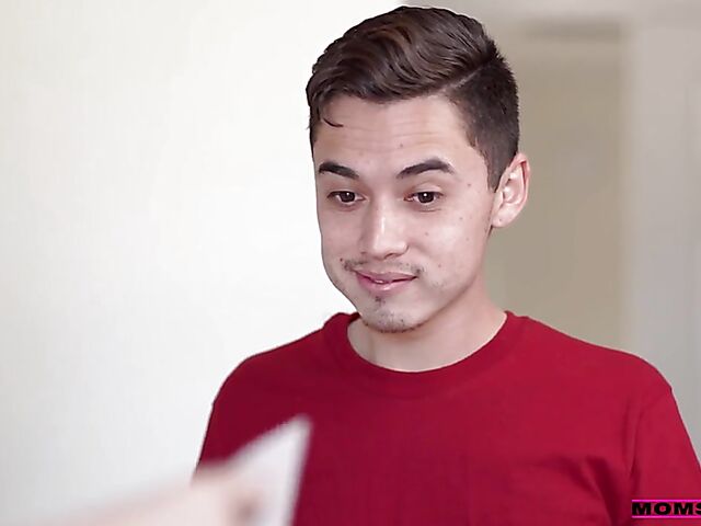 Natasha Nice - Busty mom and son Mother's Day fuck