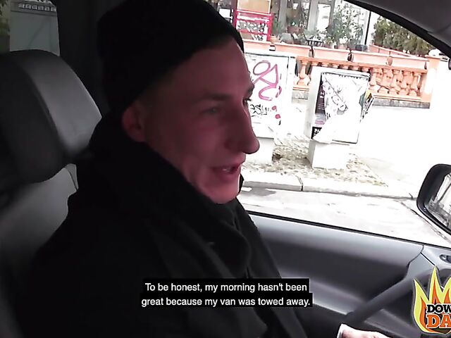 Car fuck with german MILF slut Melina Pure