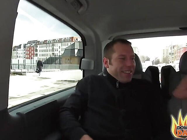 Car fuck with german MILF slut Melina Pure