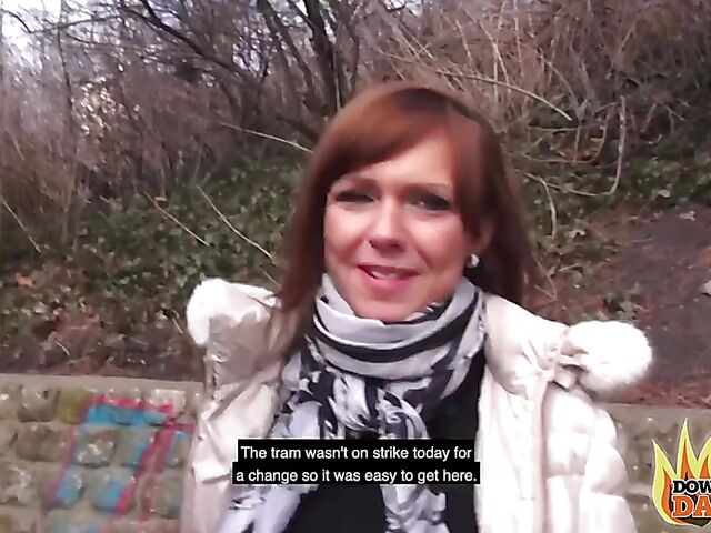 Car fuck with german MILF slut Melina Pure