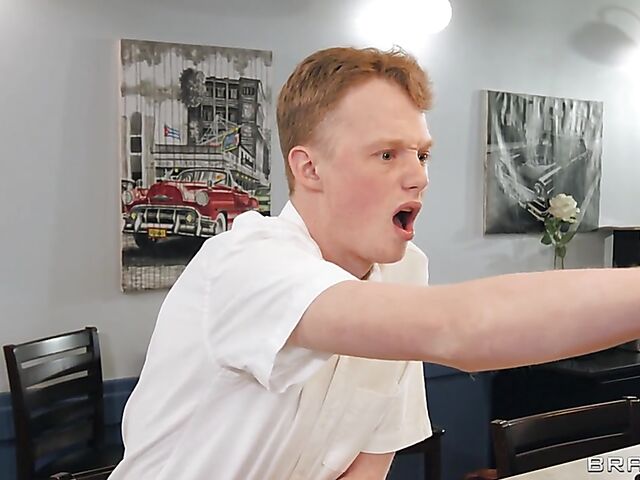 Boy milf anal at the restaurant with Syren De Mer and Jimmy Michaels