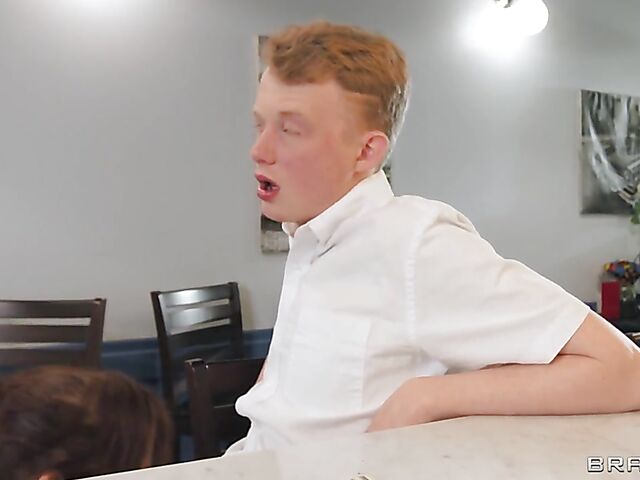 Boy milf anal at the restaurant with Syren De Mer and Jimmy Michaels