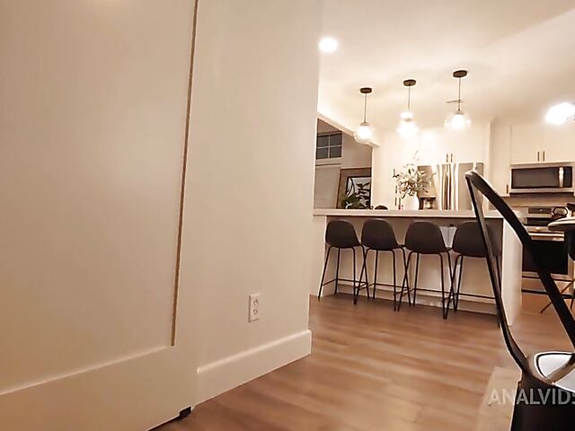 Tied anal with big titted Rebel Rhyder getting assfucked by a black robber in rough interracial anal porn