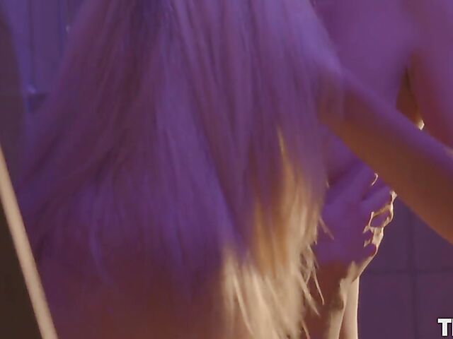 Erotic lesbian pissing in the shower with Rebeka Ruby and Katya G