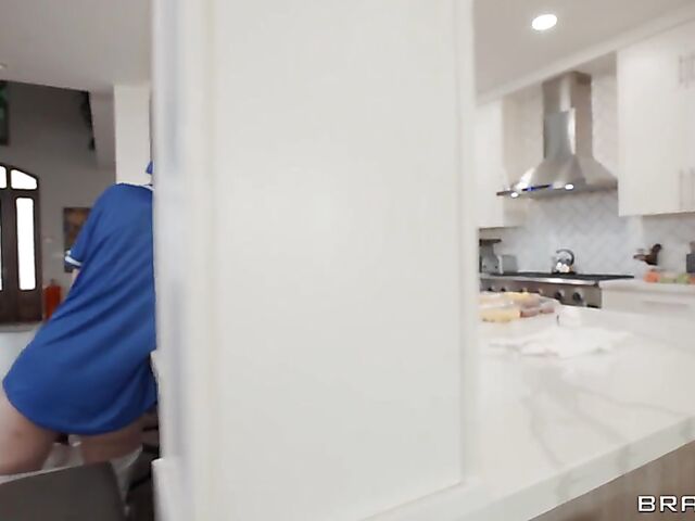 MILF and teen fuck all over the house featuring Willow Ryder and Vivianne Desilva