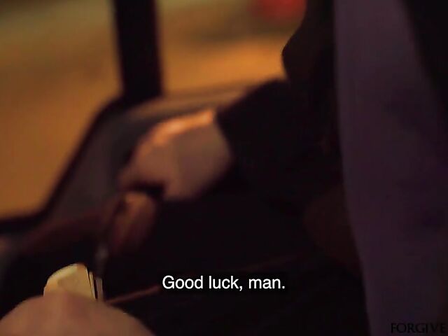 Sinful MILF having blindfolded sex for money with a fake priest