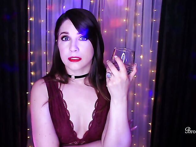 JOI humiliation in the club with naughty Brookelynne Briar