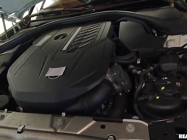 POV garage sex in a mini dress with seductive Hazel Moore