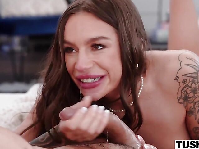 Charming April Olsen is a perfect anal lover