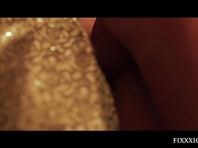 Medieval blind warrior and sexy village girl Kira Queen standing doggystyle hard and rough