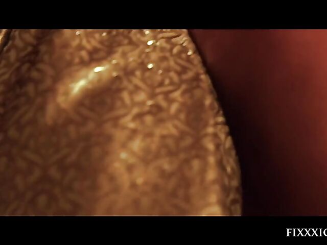 Medieval blind warrior and sexy village girl Kira Queen standing doggystyle hard and rough