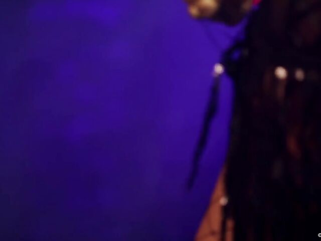 Sexy fishnet solo with sensual pin up babe Gianna Dior