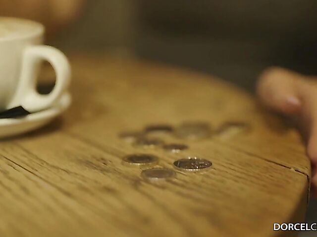 French brunette Clea Gaultier satisfies her sexual desires