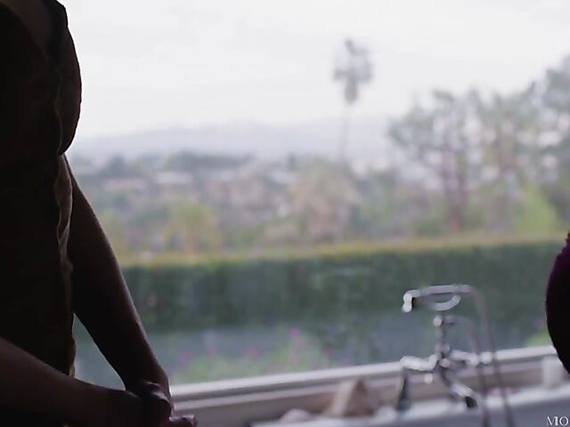 Love triangle and passionate lesbian sex between Alex Coal, Anny Aurora and Spencer Bradley