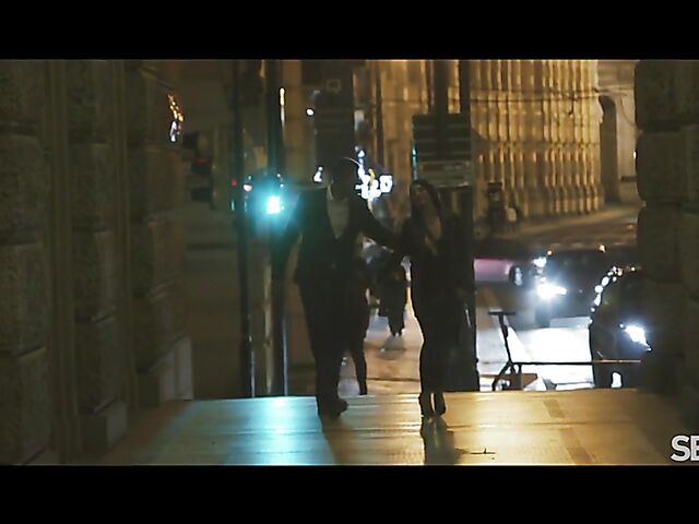 Katy Rose & Deny Lou - Romantic sex in the night