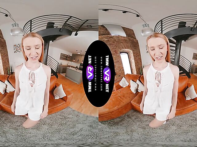 VR 3D masturbation solo with Russian girl Ivi Rein