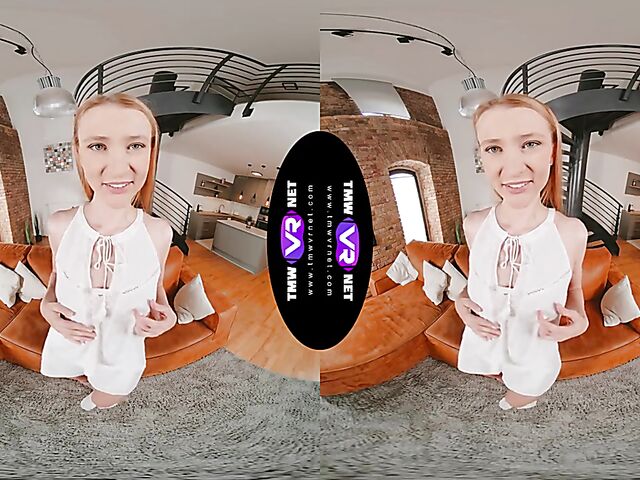 VR 3D masturbation solo with Russian girl Ivi Rein