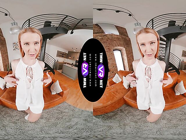 VR 3D masturbation solo with Russian girl Ivi Rein