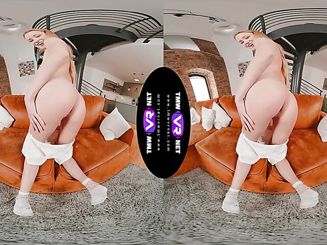 VR 3D masturbation solo with Russian girl Ivi Rein