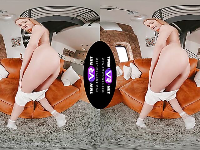 VR 3D masturbation solo with Russian girl Ivi Rein
