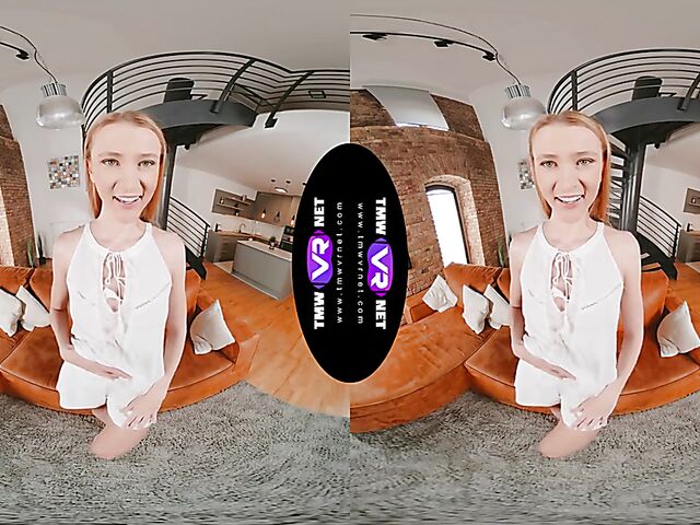VR 3D masturbation solo with Russian girl Ivi Rein
