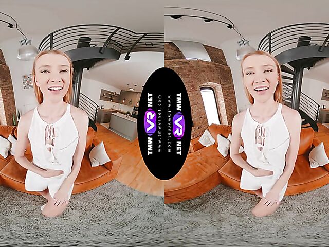 VR 3D masturbation solo with Russian girl Ivi Rein