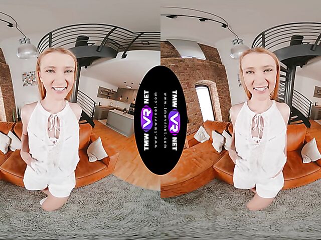 VR 3D masturbation solo with Russian girl Ivi Rein
