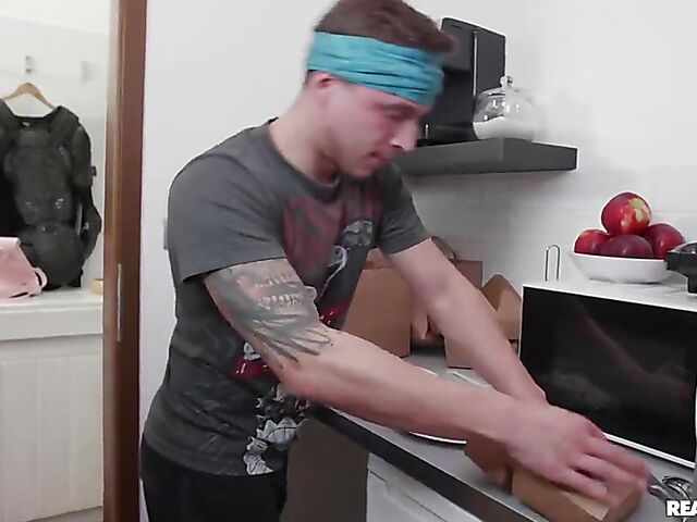 Gamer boy and girl in stockings anal featuring Katy Rose