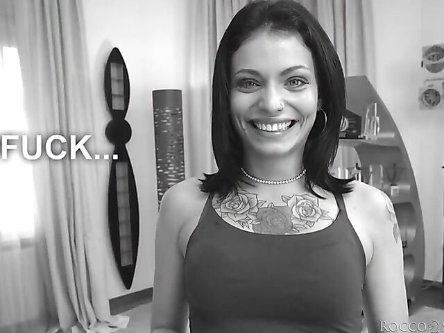 Rocco Siffredi fucks the hell out of 21-year-old french brunette Clara Mia