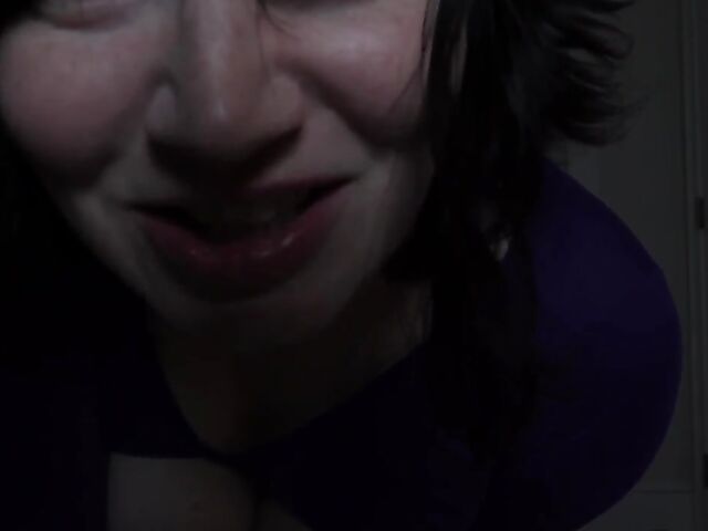 Clothed POV MILF riding your cock in the dark with her juicy tits out featuring Bettie Bondage