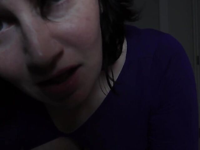 Clothed POV MILF riding your cock in the dark with her juicy tits out featuring Bettie Bondage